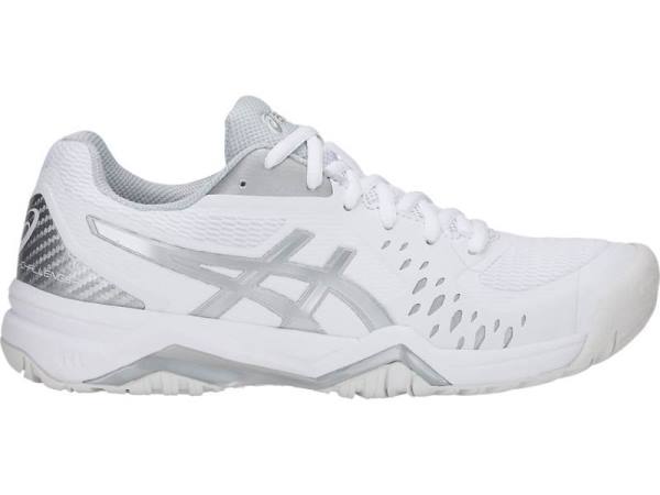 Asics Tennisschoenen Dames, GEL-CHALLENGER Wit/Zilver - Asics Winkel Brussel | B5890643-RE